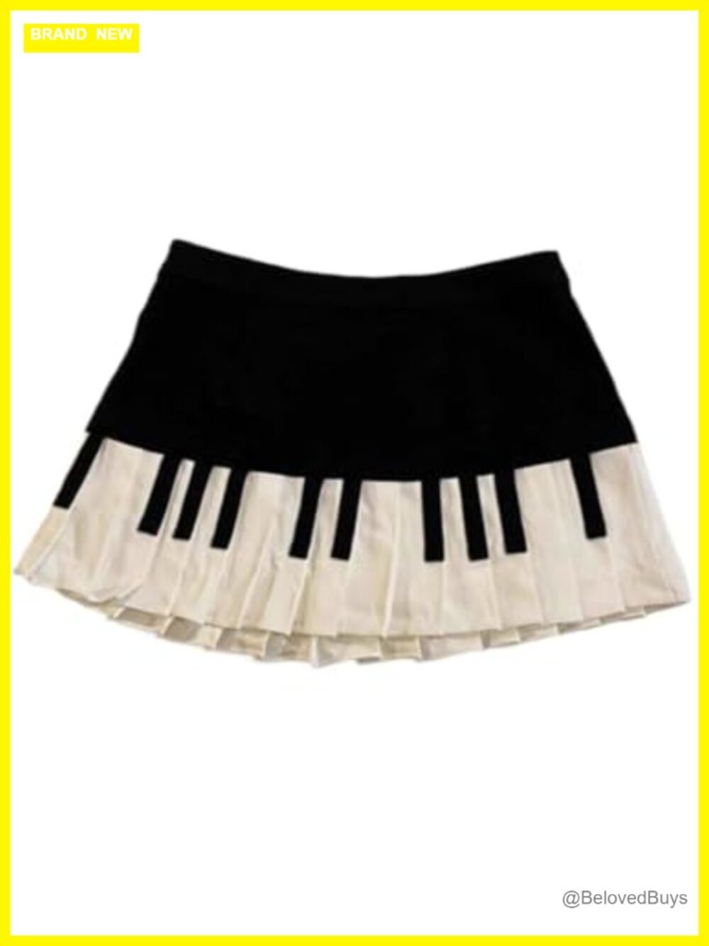 High Waisted Striped A-Line Mini Skirt Retro Vintage Style